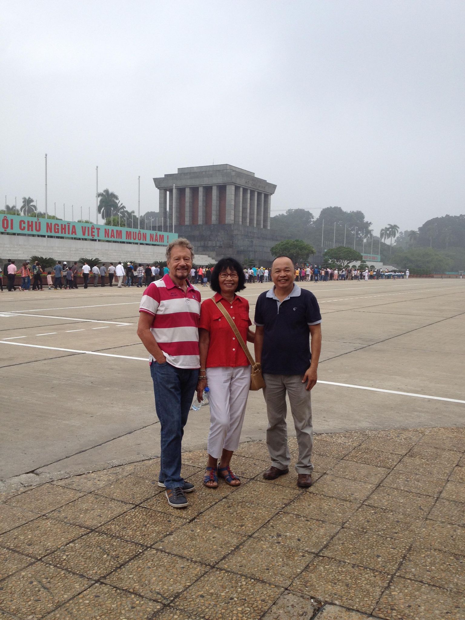 Hai mit deutschen Gästen unterwegs