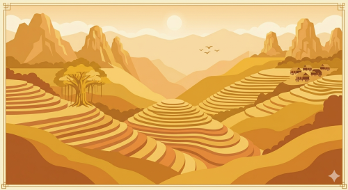 Bergstraße durch Reisfelder bei Son La